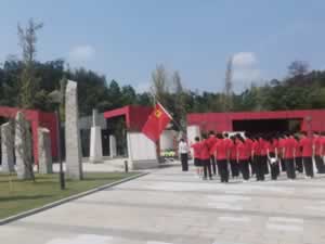 重走长征路，缅怀先烈陈树湘——举行红军长征出发90周年纪念活动