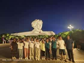 遵义某小学赴湖南红色教育基地开展了生动有趣的暑期研学活动